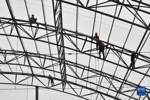 甘肃张掖 硅系新材料项目生产建设忙