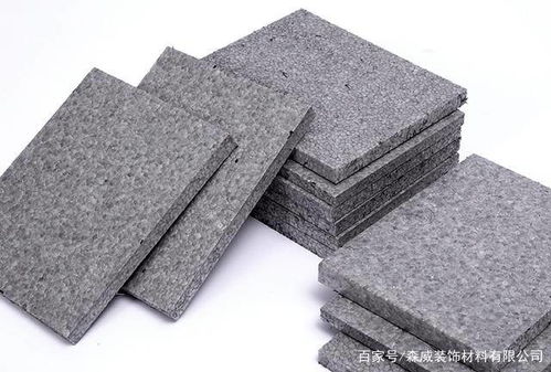 浮筑楼地面保温隔声板系统的主要材料及其制造